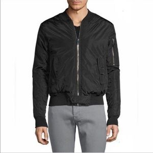 Eleven Paris Black Bomber Jacket